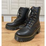 Dr. Martens Leona Women's Vintage Smooth Leather Heeled Boots Size 8 US 37 NWOB Photo 3
