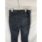 Free People Coated Seamed Black Jeggings Size 26 Photo 4