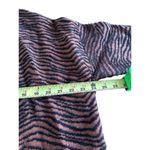 ZARA  Women's Animal Print Long Knit Cardigan Size Small Brown & Black Pockets Photo 11