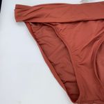 La Blanca NWT Cinnamon Mauve Brown Island Goddess Shirred Hipster Bottom Size 14 Photo 2