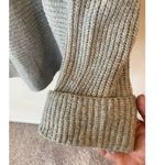 Pilcro Women Medium Cozy Ribbed Turtleneck Sweater Gray Soft Knit Photo 4