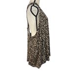 Maurice's SZ 3 (1X-Large) Tank Top Leopard Stretch Racerback V-Neck Hi-Low Hem Photo 3