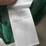 Escada sport aqua 100% linen‎ 3/4 sleeve top women’s size XS Green Photo 7