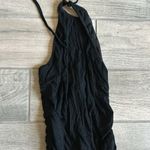 White Fox Boutique White fox black ribbed cinched dress Photo 1