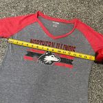 Pro Edge Northern Illinois University Red and Gray V Neck Short Sleeve Tee S Size undefined Photo 6