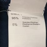 Cupshe Woman’s  Crossover Neck Blouse Navy Blue Photo 3