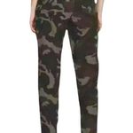American Eagle  Super Stretch Green Camo Corduroy High Rise Mom Jeans Size 0 Photo 8