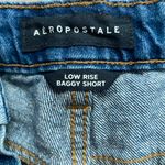 Aeropostale Low Rise Baggy Dark Wash Jean Short Photo 1