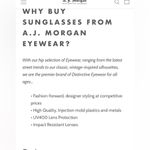 A.J. Morgan Ray Gun Round Lens Sunglasses Red Photo 10