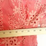 Johnny Was Womens Boho Festival Embroidered Floral Malfi Dress Size L Coral Photo 11