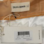 Zulu And Zephyr Signature Crop Bralette Bikini Top Ribbed Orange Size 2 New Photo 7