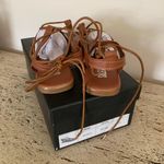 Anthropologie Silent D Gladiator Satelli Tie-Up Sandals Photo 7