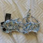 Cotton On Blue Floral Bikini Top Photo 0