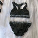 Calvin Klein  Olive Green Set Photo 0