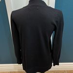 Active USA long sleeve black open front sweater Photo 1
