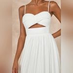 Lulus Glorious Elegance White Pleated Sleeveless Lace Photo 4