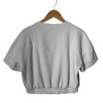 Lululemon Softstreme Gathered T-Shirt Light Vapor Size 10 Photo 4