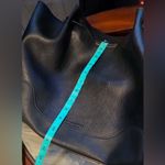 Sondra Roberts  Black Leather Tote Photo 13