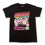 Hello Kitty Black Race Car Tokyo Speed Japanese Graphic T-shirt Photo 0