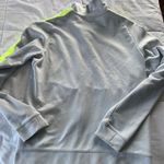 Nike  Full Zip Grey‎ Reflective Sleeve Lightweight Jacket Activewear Athletic Photo 2
