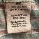 Perch By Blu Pepper Baby Doll Striped Ruffled Blouse Size 1XL Green Photo 12