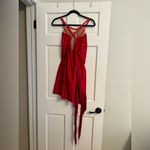 Custom Pumpers Red Latin Dance Costume Size L Photo 1