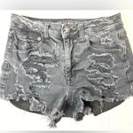 American Eagle 2 Destroyed Vintage High-Rise Festival Denim Jean Shorts Photo 7