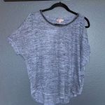 Juicy Couture Women size medium Short Sleeve Top cold shoulder knitted Photo 7