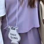 Lavender One Shoulder Romper Purple Photo 0