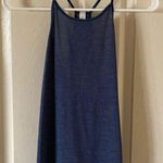 Lululemon Fast as Light Singlet Tank Top Heathered Night Tide Cutout 4 Like New Photo 5