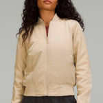 Lululemon Non-Stop Bomber Jacket Trench Size 10 Photo 0