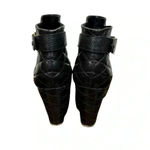 Rachel Comey Beta Quilted Leather Platform Booties Ankle Boots Black Photo 6