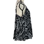 Croft & Barrow X-Large Tankini Swim Top V-Neck Underwire Adjustable Straps Leaf Photo 3