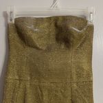 House Of CB  Gold Strapless Mini Dress Size XS Photo 6