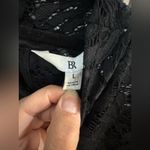 Banana Republic  Black Long Sleeve Lace Dress Photo 2