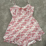 Francesca's  Dress Floral Pink Photo 0