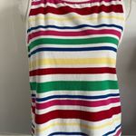 Talbots • Rainbow Multi Colored Stripe Tank Top Photo 5