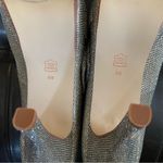 Caparros  Odessa Heels Champagne Sparkle  Women’s Size 9 Peep Toe Bow Accent Photo 6