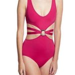 Proenza Schouler Cutout Swimsuit w/Center Ring Photo 0