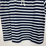 Sag Harbor  100% Cotton Striped V-Neck Top Size L Photo 3