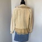 Dialogue Rare 90s/Y2K 100% Leather Suede Penny Lane Jacket Medium Women's Boho Fall Photo 3