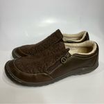 Jbu crimson oxford flats loafers vegan faux leather brown women’s size 9.5 Photo 4