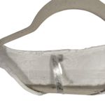 Lulu B White Floral Embroidered Aysmetrical Top Cottagecore Womens Medium Photo 2