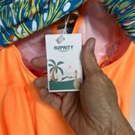 Bershka  Tropical Leaf Print Bikini Top Skirt style with criss cross straps Photo 2