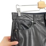 Gap Black Super Soft Faux Leather Vintage Slim High Rise Pants Photo 1
