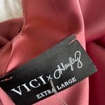 VICI Hayley Capsule Collection Opal Satin Midi Dress Photo 2