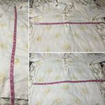 Cynthia Rowley  Cream Yellow Sun Moon Linen Swim Coverup Tunic Shirt Dress S Photo 7