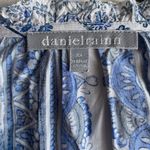Daniel Rainn DANIEL RAIN-BLUE AND WHITE BOHO TOP-SIZE 2X Photo 7