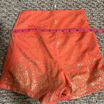 NWT Buffbunny Rosa Foil Shorts Orange Gold RARE Photo 9