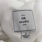 DB STUDIO Davis’s Bridal Illusion Corset Crepe Sheath Wedding Dress White Size 2 Photo 9